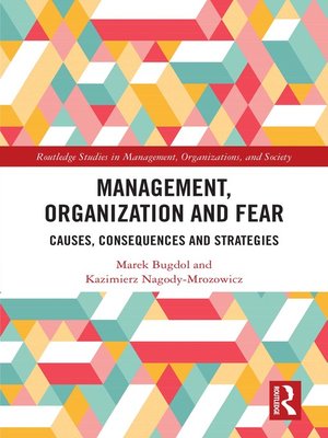 cover image of Management, Organization and Fear